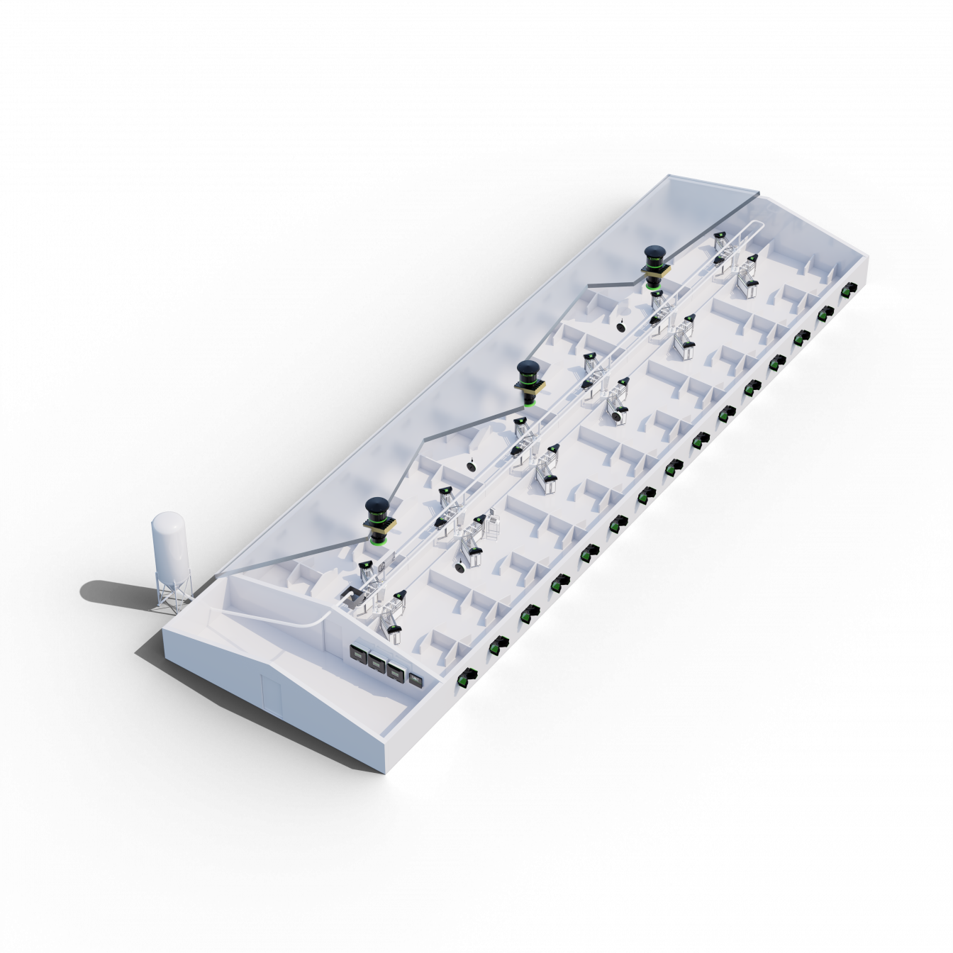 truies gestantes en stabulation collective